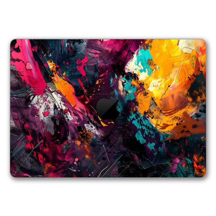 MacBook Laptop Skin - Vivid Cosmic Nebula Design