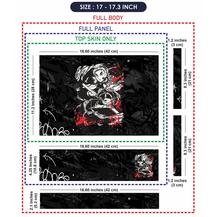 Laptop Skin - Demon Slayer DS5