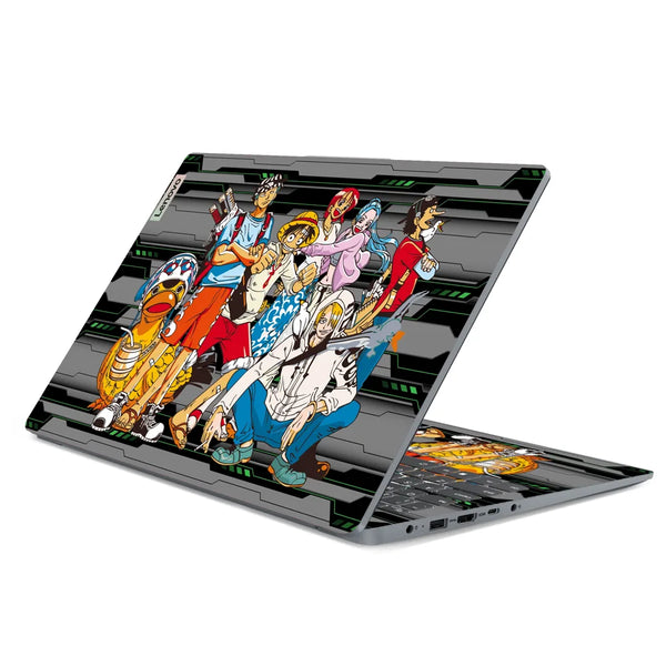 3M Material Textured Embossed Laptop Skin - One Piece Straw Hat Crew Poster