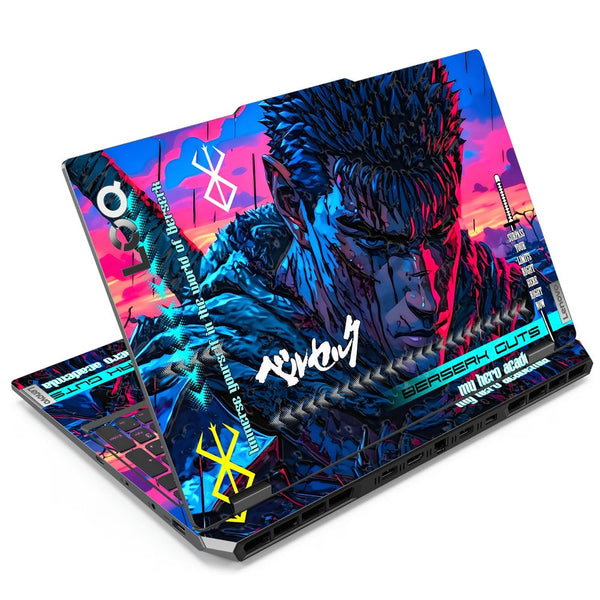 3D Embossed Laptop Skin - My Hero Academia