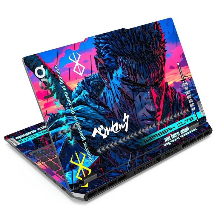 3D Embossed Laptop Skin - My Hero Academia