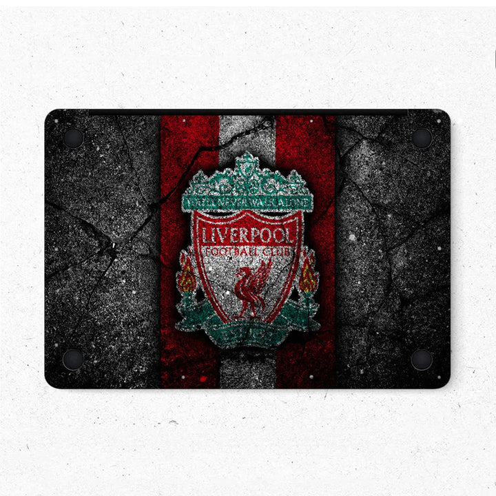 MacBook Laptop Skin - Liverpool FC Red Crest and Motto