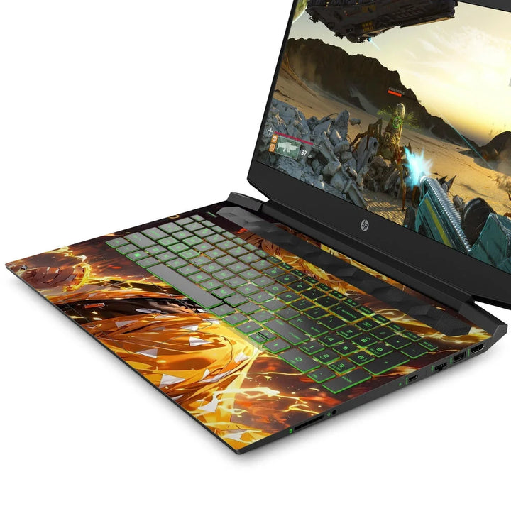 3D Embossed Laptop Skin - Zenitsu Agatsuma