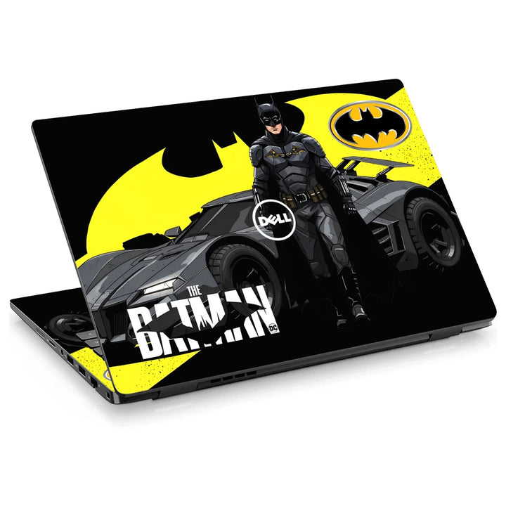 3M Material Textured Embossed Laptop Skin - The Batman Suit and Batmobile
