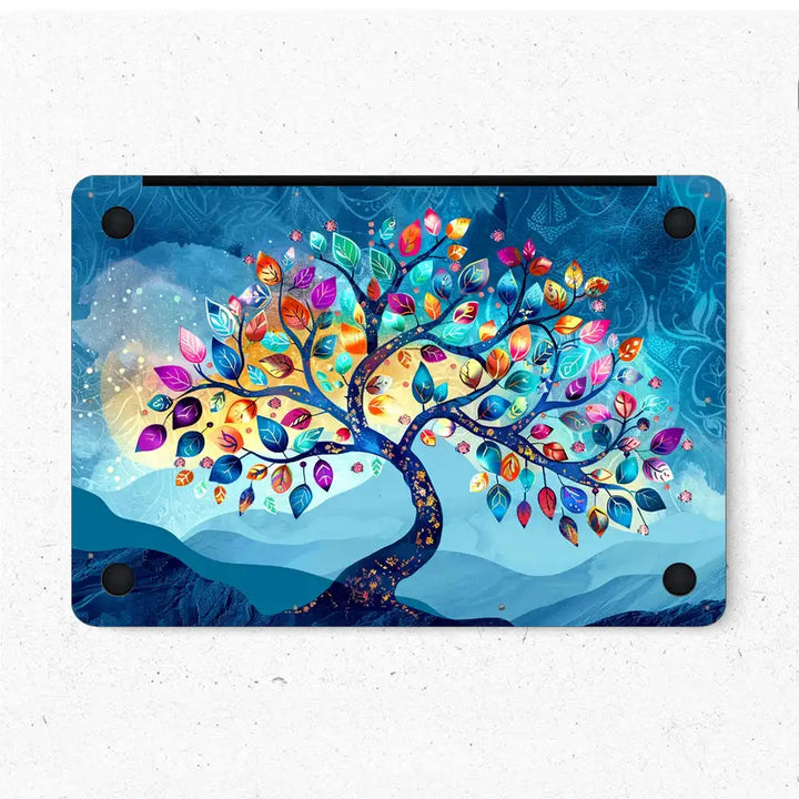 MacBook Laptop Skin - Whimsical Colorful Tree