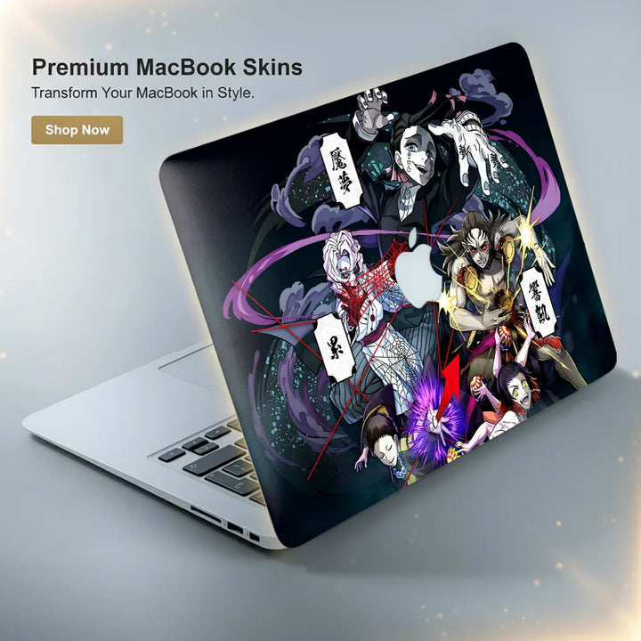MacBook Laptop Skin - Demon Slayer Upper Rank Demon Vortex
