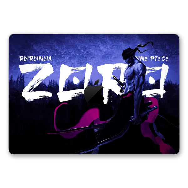 MacBook Laptop Skin - Roronoa Zoro One Piece Blue