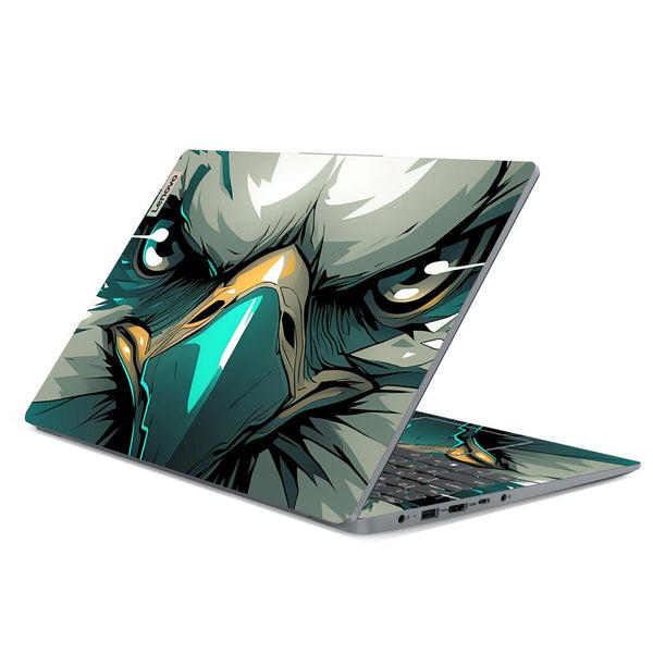Lenovo Laptop Skin - Fierce Eagle Face Art