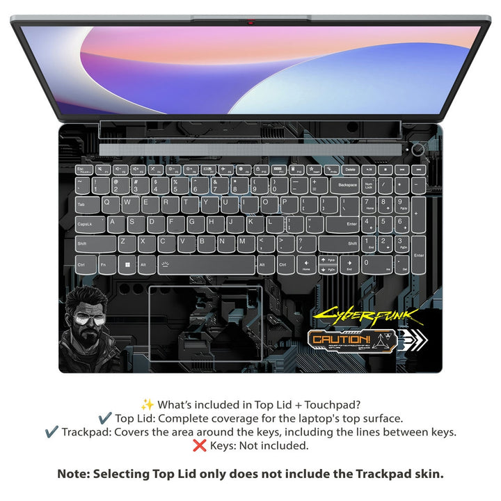 Shop Cyberpunk Rogue Circuit Laptop Skin for Lenovo | Buy Online Now ...