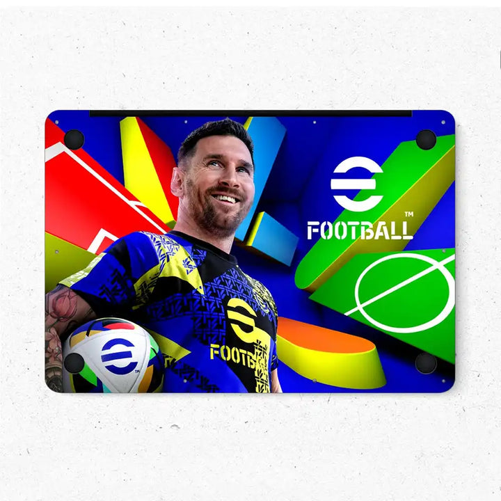 Lionel Messi eFootball Soccer Game Laptop Skin for MacBook | Buy Online ...
