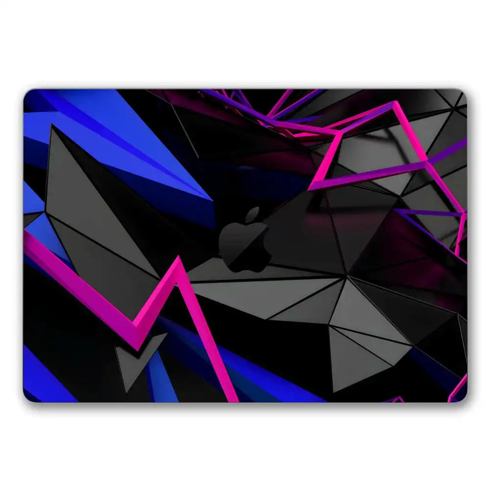 Sharp Neon Angles Laptop Skin for MacBook | Buy Online Now – SkinsLegend