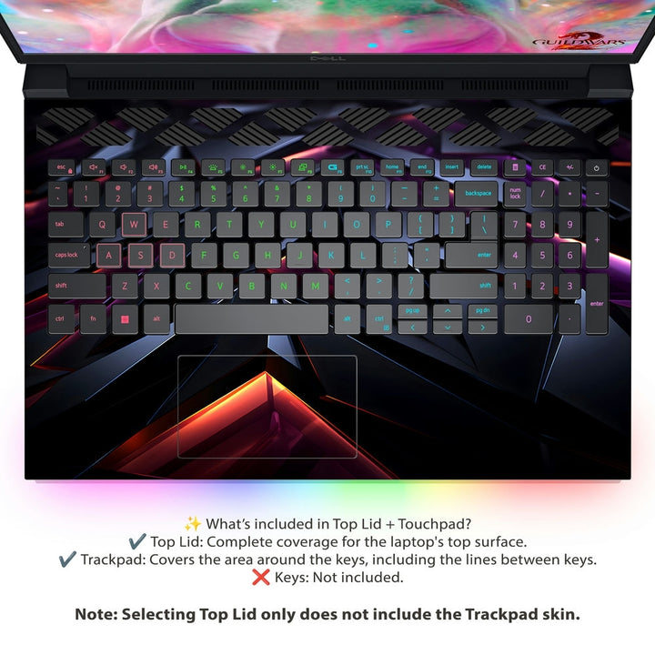 Dell Laptop Skin - Dark Prism