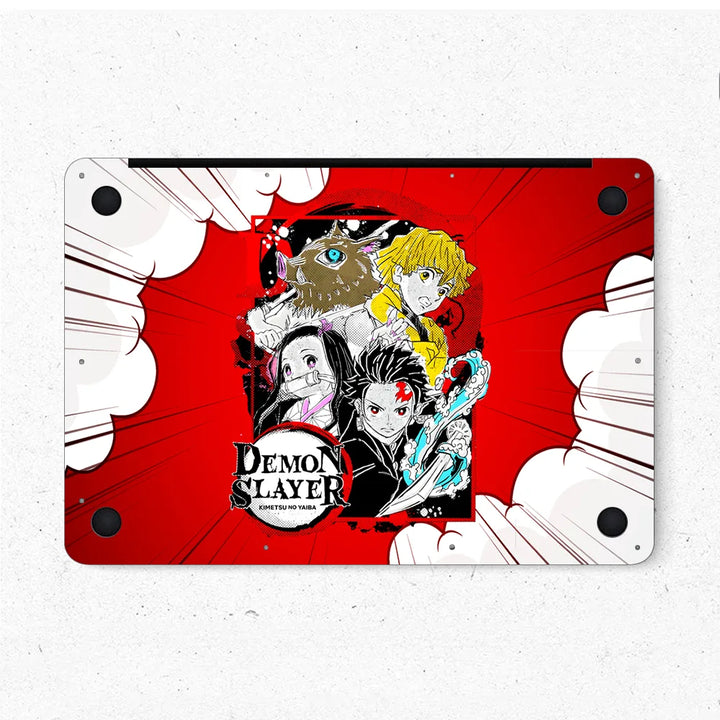 MacBook Laptop Skin - Demon Slayer Main Group Water Art