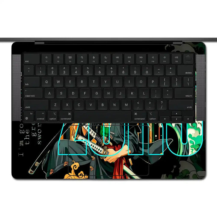 MacBook Laptop Skin - Zoro One Piece