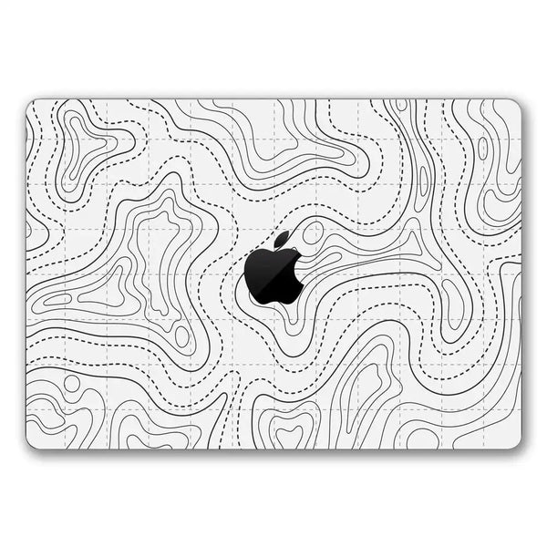 MacBook Laptop Skin - Topography Pattern TP12