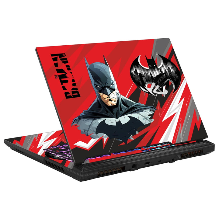 Batman Red Geometric Pop Art Laptop Skin | 3D Embossed 3M Vinyl ...