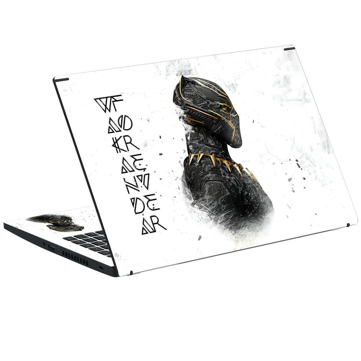 3D Embossed Laptop Skin - Wakanda Forever Shadow Panther Elite