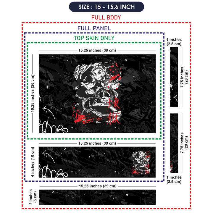 Laptop Skin - Demon Slayer DS5