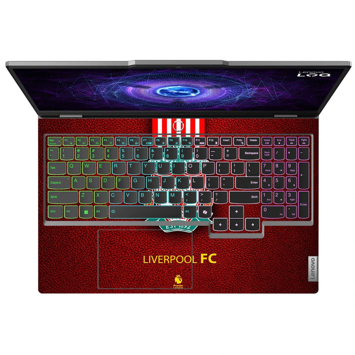 3M Material Textured Embossed Laptop Skin - Liverpool FC Grunge Red Art