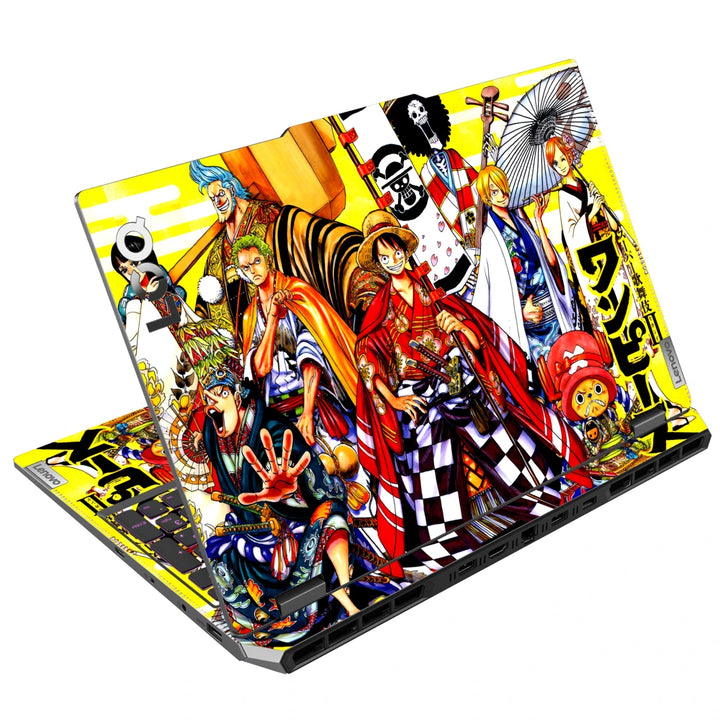 3M Material Textured Embossed Laptop Skin - One Piece Luffy Gear Five Battle