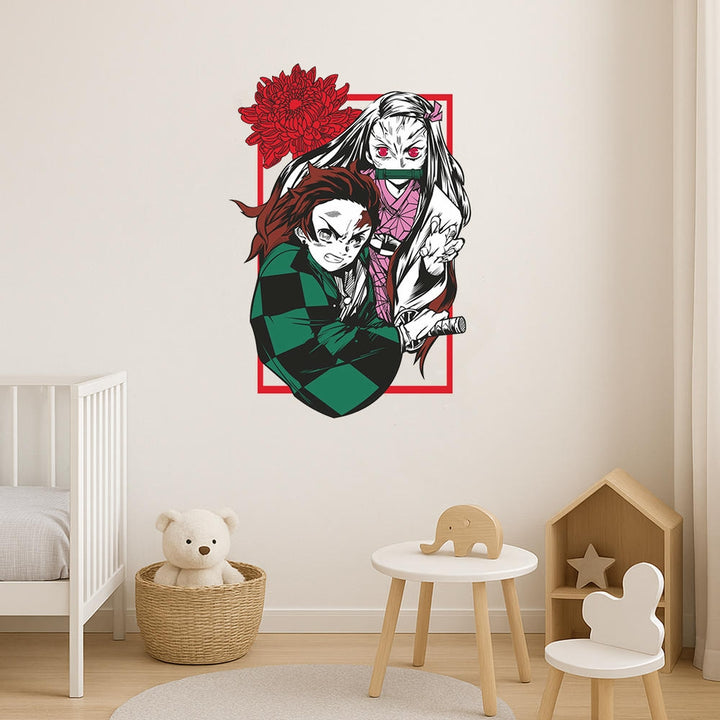 Wall Decal - Tanjiro Demon