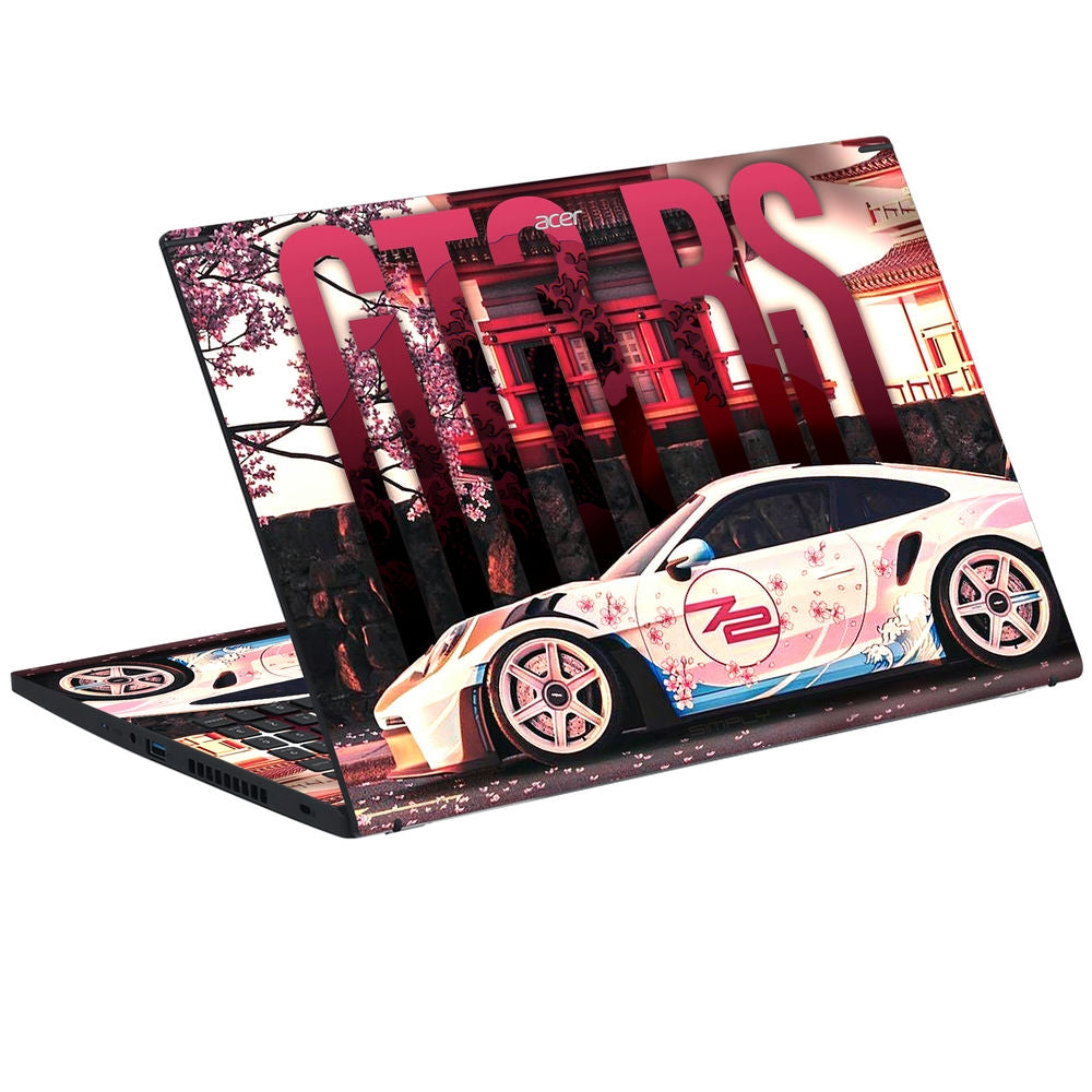 Shop JDM Livery Tuned Car Laptop Skin for Acer | Buy Online Now ...