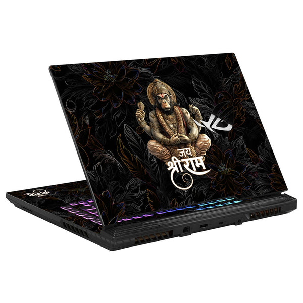 Asus Laptop Skin - Hanuman Jai Shri Ram Art