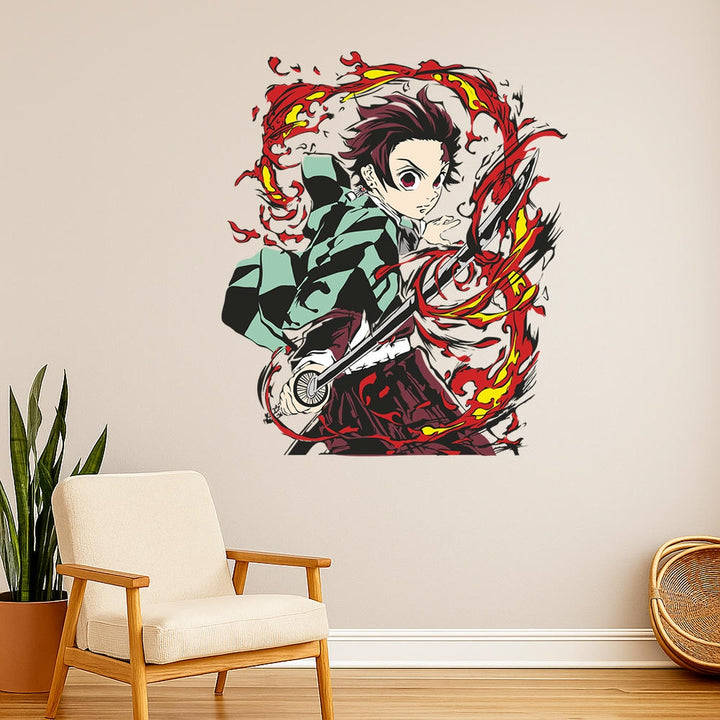Wall Decal - Tanjiro Kamado
