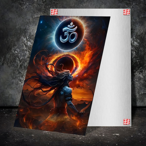 High-Quality Metal Posters - Lord Shiva LS09 | Vibrant Colors & Sharp ...