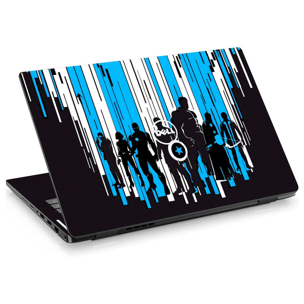Dell Laptop Skin - Avengers Black