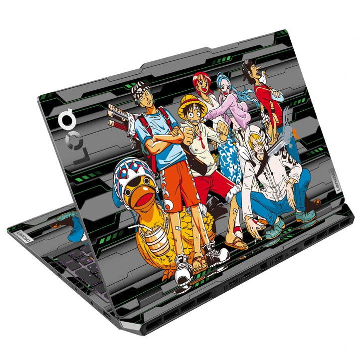 3M Material Textured Embossed Laptop Skin - One Piece Straw Hat Crew Poster