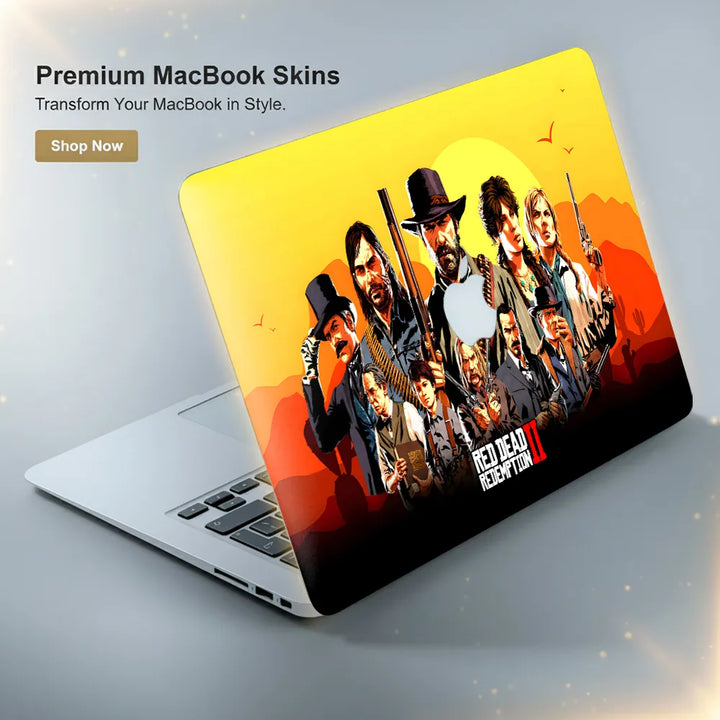 MacBook Laptop Skin - Red Dead Redemption 2 RDR2 Character
