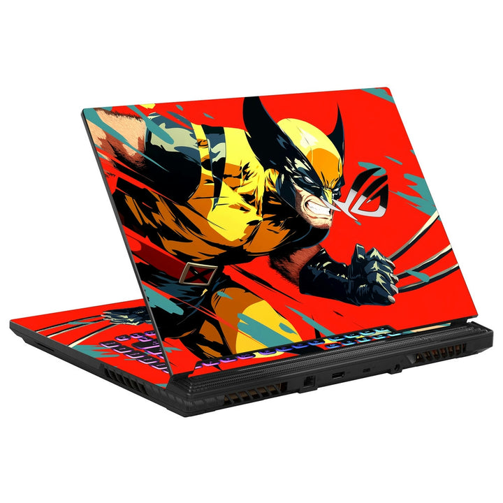 Asus Laptop Skin - Wolverine Action Splash