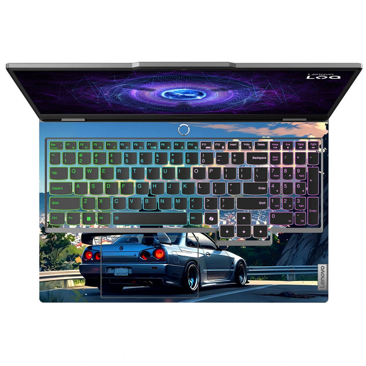 3M Material Textured Embossed Laptop Skin - Nissan R34 Skyline Mt Fuji