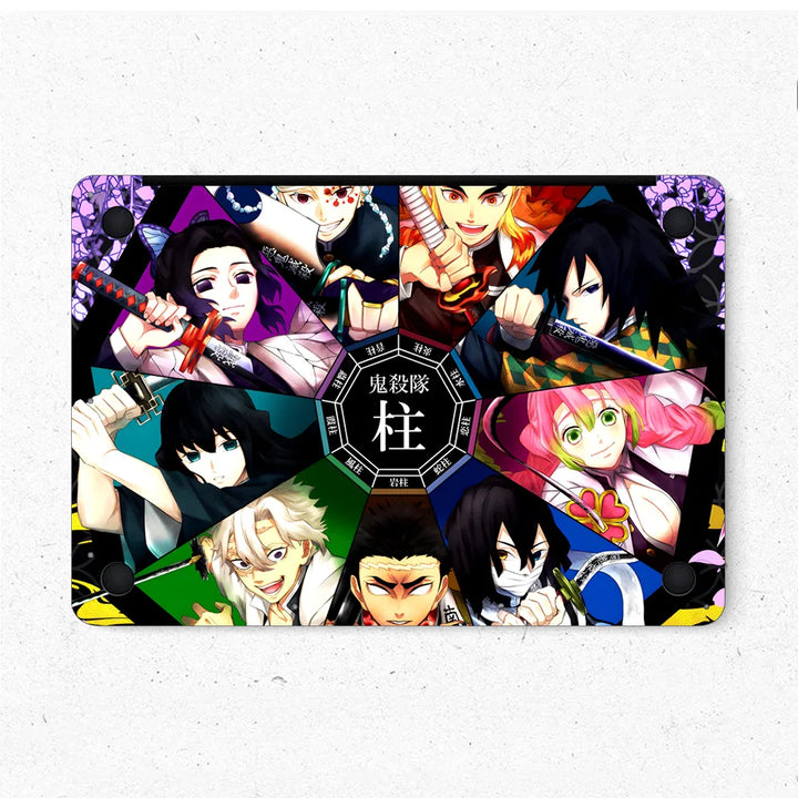 MacBook Laptop Skin - Demon Slayer Rengoku Fire Pillar Art