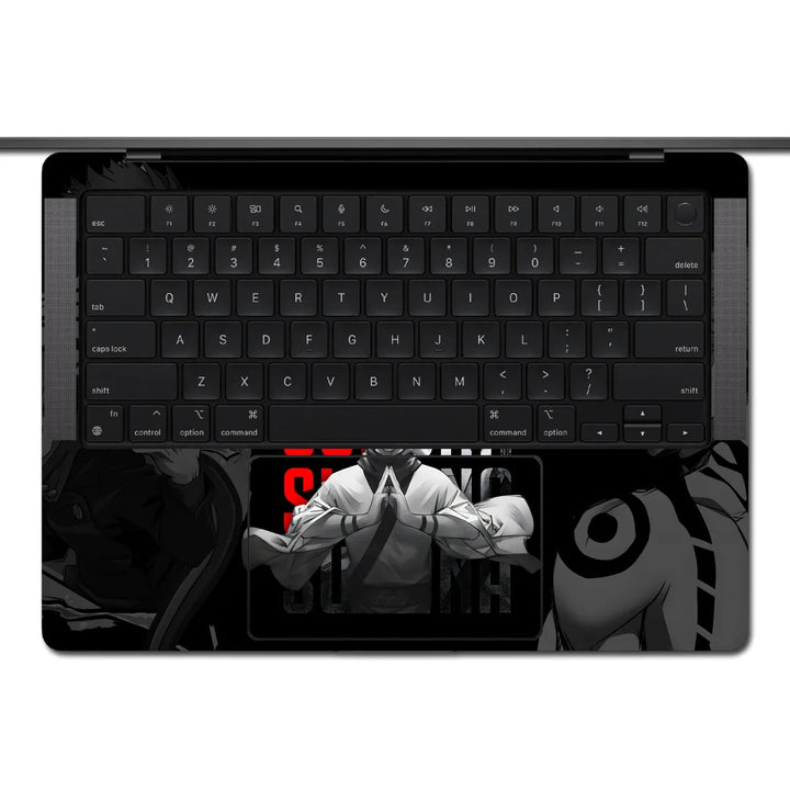 MacBook Laptop Skin - Jujutsu Kaisen Sukuna Tattoo Art