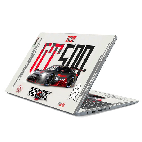 3D Embossed Laptop Skin - Nissan GTR 500 Edition
