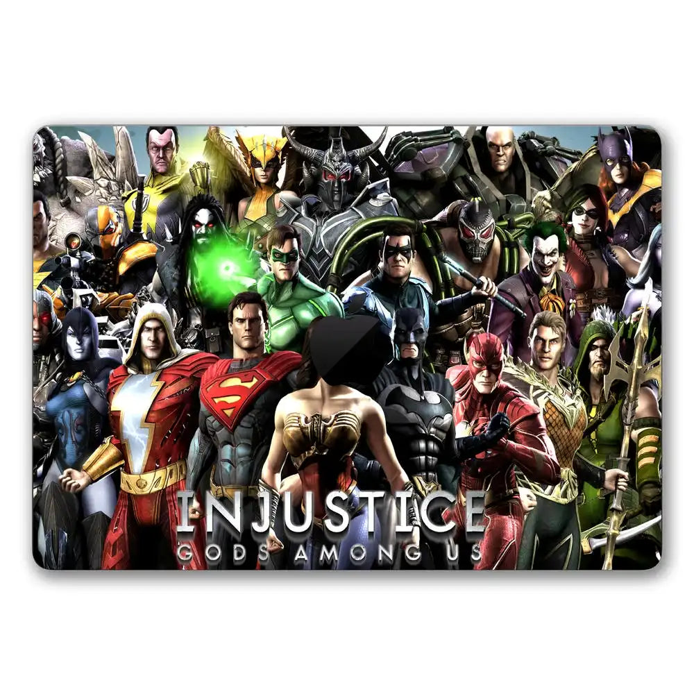 Injustice Gods Among Us Character Roster Laptop Skin for MacBook | Buy ...