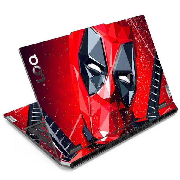 3D Embossed Laptop Skin - Ninja Art