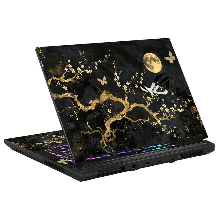 Asus Laptop Skin - Moonlit Golden Branch