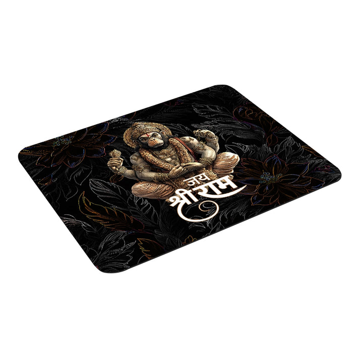 Mouse Pad - Hanuman Jai Shri Ram Art