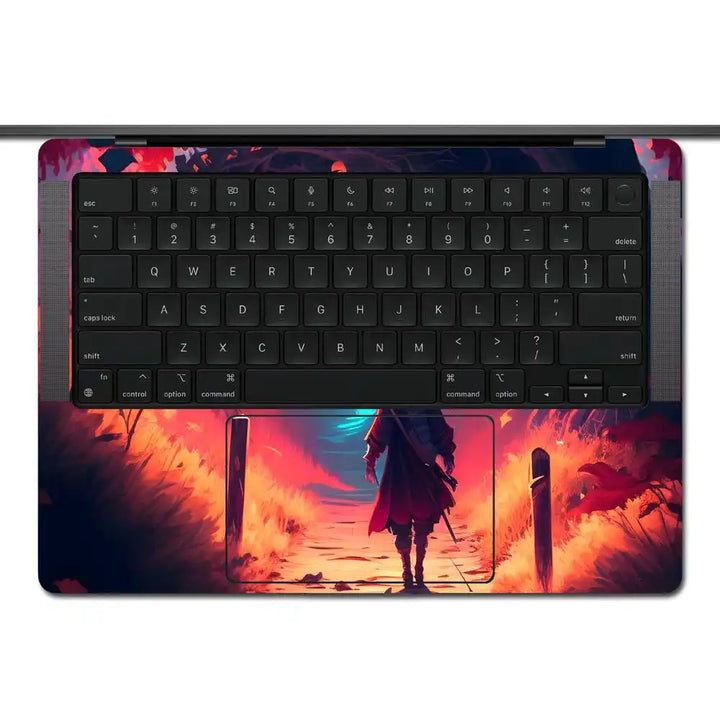 Samurai Art Laptop Skin for MacBook | Buy Online Now – SkinsLegend