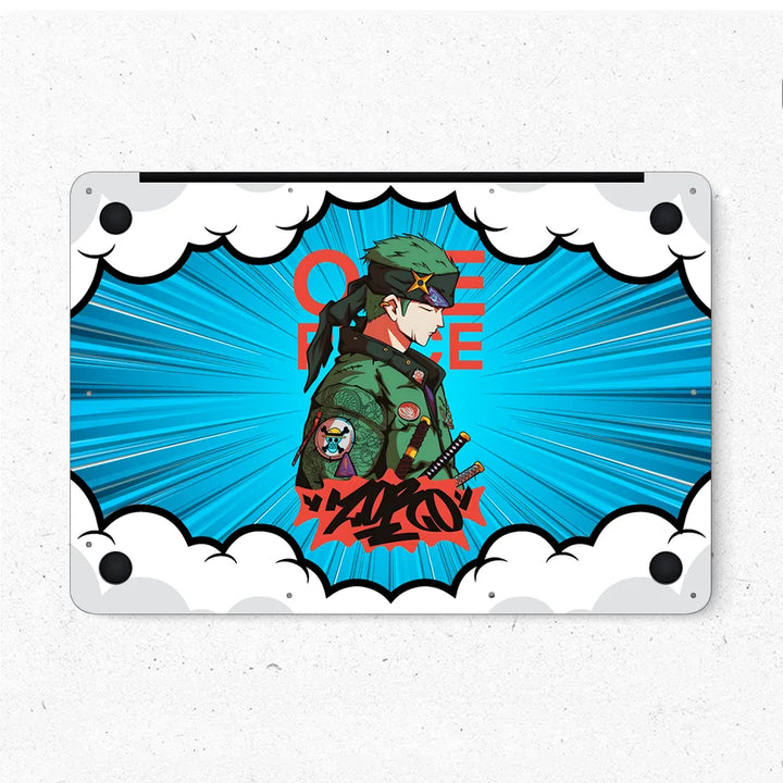 MacBook Laptop Skin - Zoro Pop Art Street Samurai