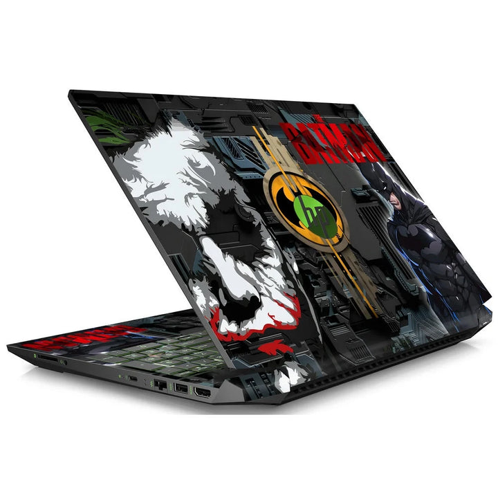 3D Embossed Laptop Skin - The Batman & Joker
