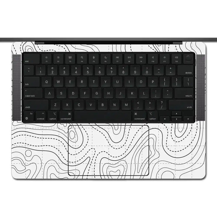 MacBook Laptop Skin - Topography Pattern TP12