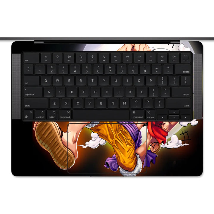 MacBook Laptop Skin - Luffy Gear Five Run