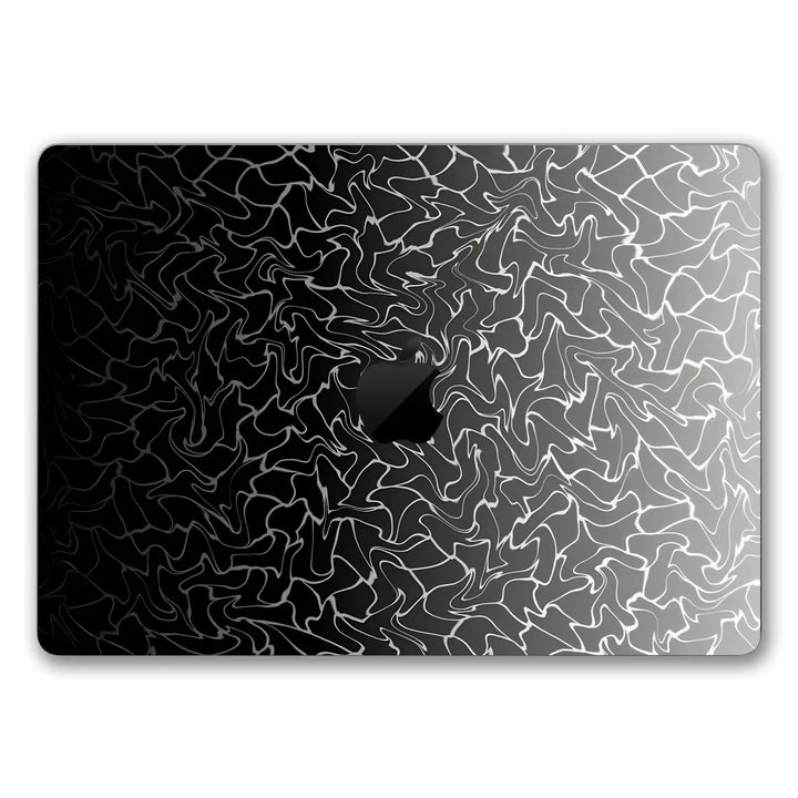 MacBook Laptop Skin - Minimalist Grey Soft Gradient Texture