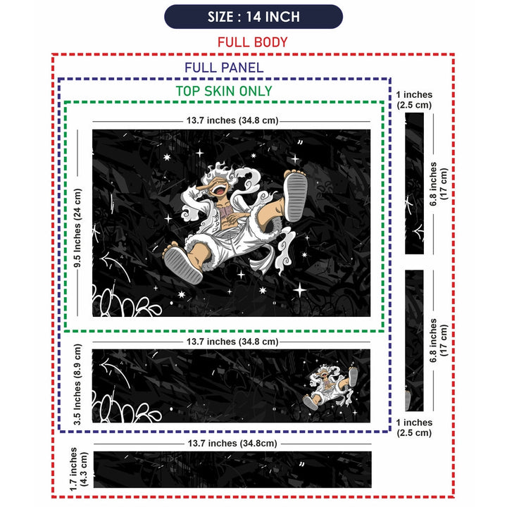 Laptop Skin - One Piece Anime OP12
