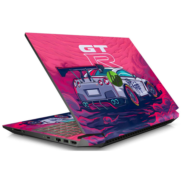 HP Laptop Skin - GTR Rearview Power