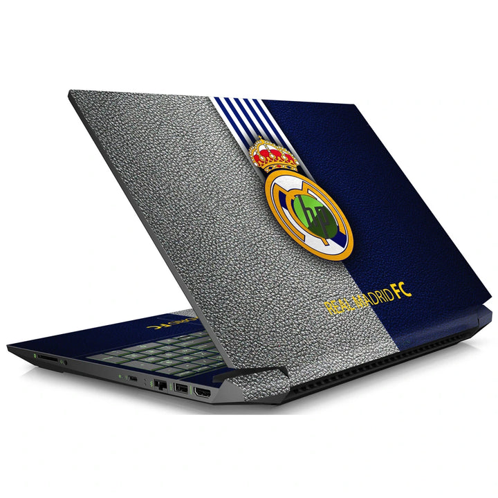 3M Material Textured Embossed Laptop Skin - Real Madrid FC Grunge Crest